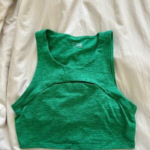 Aerie Green Crop Top